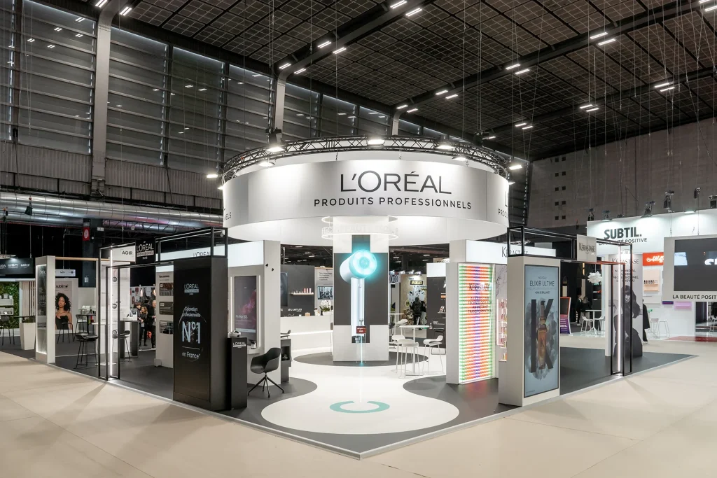 L’Oréal Produits Professionnels : Un stand qui illumine le MCB